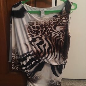 Cache’ Leopard Party top